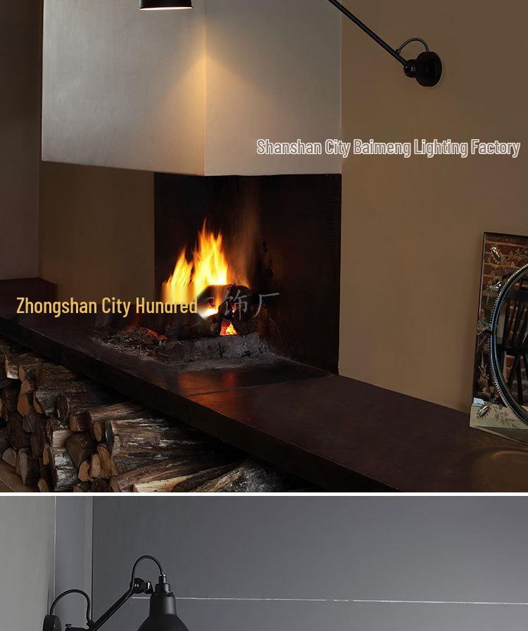 Modern Nordic Minimalist Swing Arm Wall Lamp