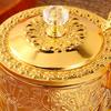 Gewürzglas,Legierung Mit Deckel Gewürzbehälter Salz Käse Organizer,Kaffeebohnen Vorratsglas,Europäische Dekoratives Küchenwerkzeug