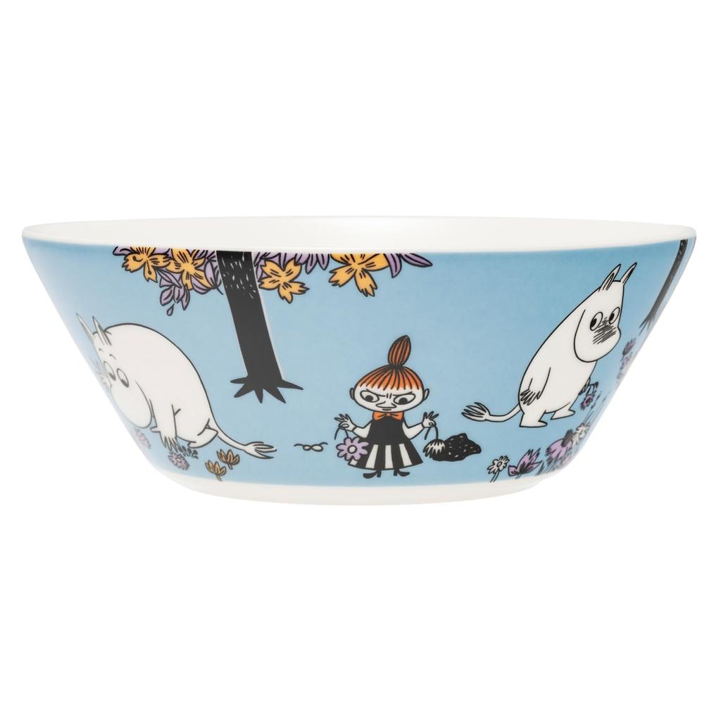 [Officially Imported] Moomin Arabia Bowl/Plate, 15cm, Classic Friends Forever, Moomin Tableware, Arabia, 1076280