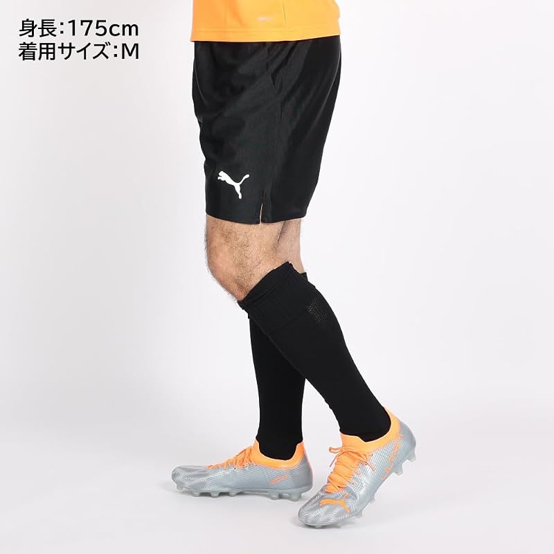 PUMA (Puma) Men's Soccer Half Shorts 729969, Fall/Winter 2024 Color: Black (03), Size M