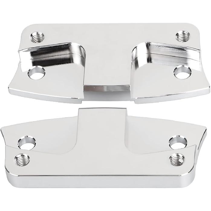 Chrome 21" Wheel Front Fender Spacer Lift Risers Bracket for Harley Touring Road King Street Glide Road Glide 2014-2023
