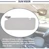 Driver Side Sun Visor Fit For Hyundai Accent 1E 2011 2012 2013 2014 2015 Replace 85210-1R000 Front Left | Sun Protection Shade | Gray