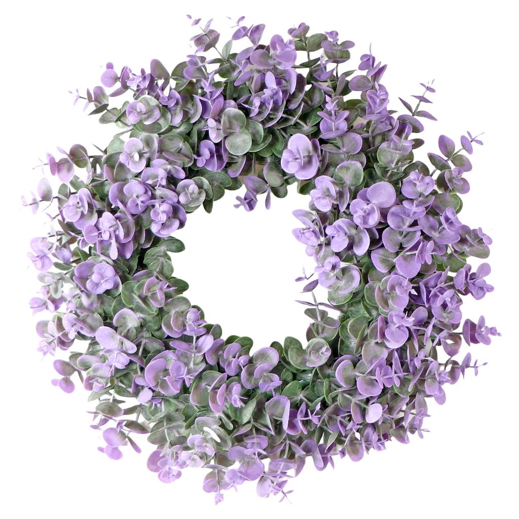 Eucalyptus Faux Wreath Decorative Wreath Four Seasons Wreath Door Pendant Decoration Festival