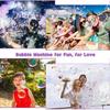 2025 Latest Model  Bubble Machine, Wireless Automatic Metal Bubble Machine