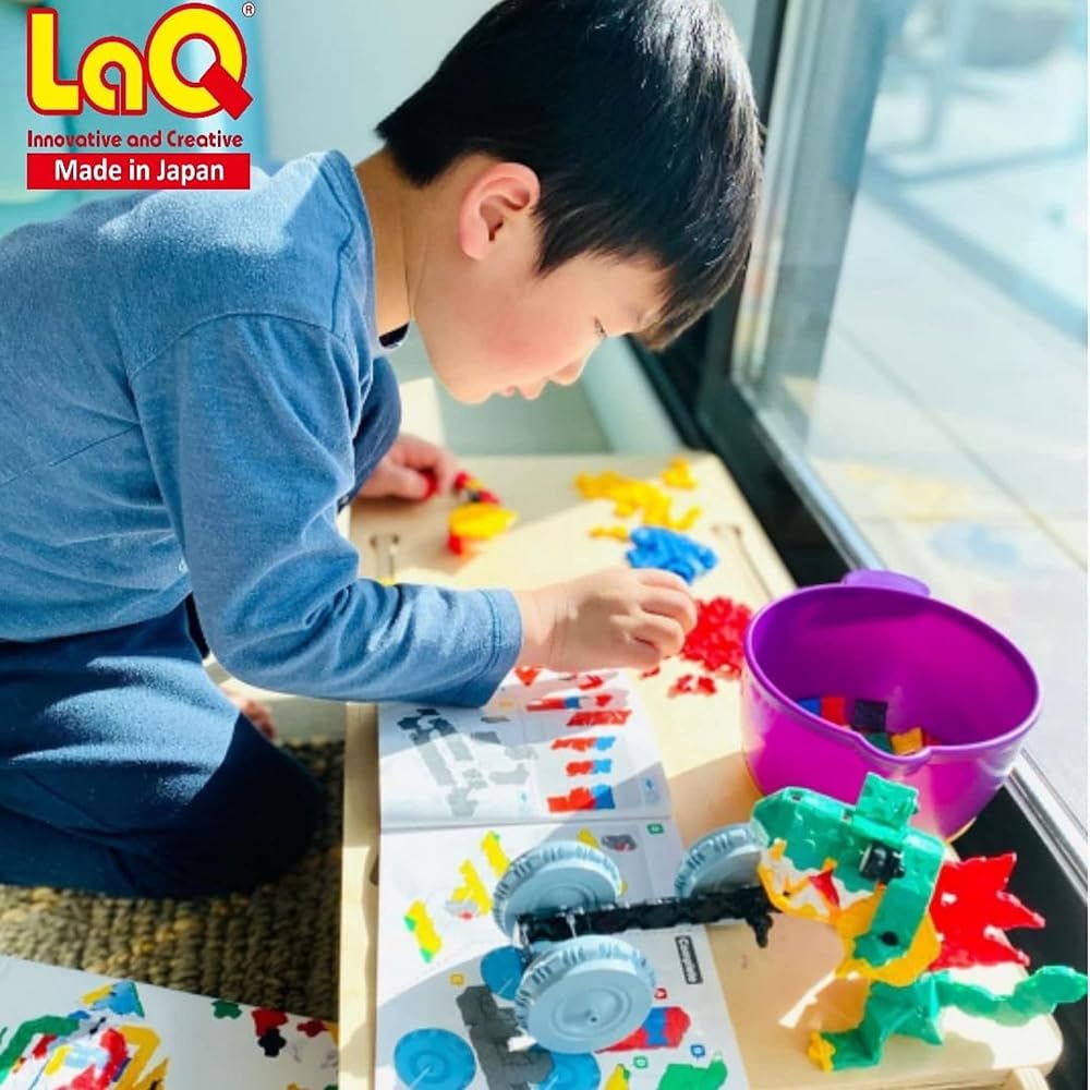Yoshiritsu LaQ Basic Building Blocks Set 511 Creative Construction Toy for Kids