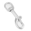 316 Stainless Steel Single Head Hook Swivel Eye Snap Scuba Diving Accessory