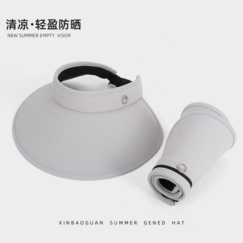 

Большая шляпа от солнца с широкими полями, летняя, для путешествий на открытом воздухе, шляпа от солнца для велоспорта, с защитой лица, шляпа с открытым верхом, детская