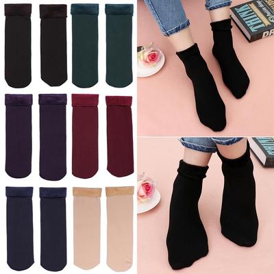Free Size Thickening Casual Velvet Snow Socks Sleeping Warm Hosiery Home Floor Socks