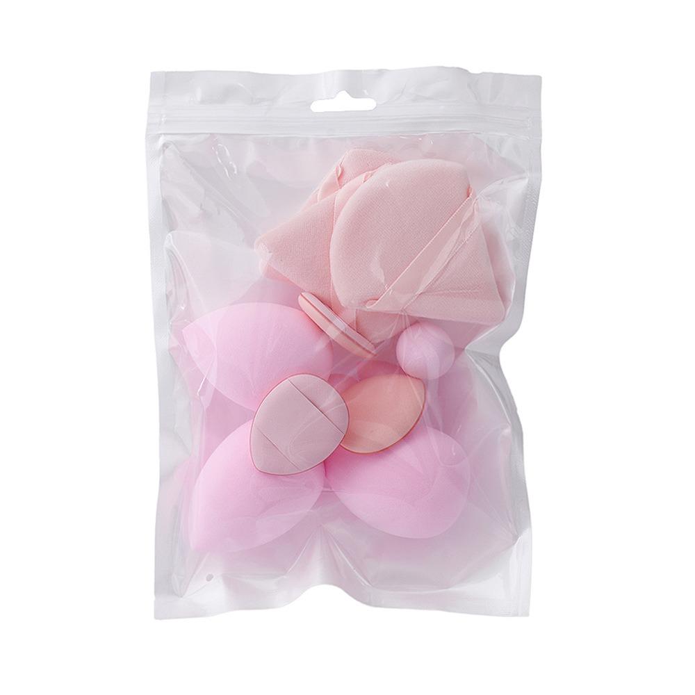 12pcs Makeup Accessories All-Purpose Makeup Sponge Set 4Types Dry Wet Dual Use Beauty Egg Beauty Tools Foundation Sponges