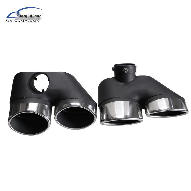 Stainless Steel Quad-Outlet Exhaust Muffler for Mercedes W211 E260/E240