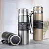 Θερμός Μεγάλης Χωρητικότητας 800ml/1000ml Φιάλες κενού Φορητό Θερμός από Ανοξείδωτο Ατσάλι Παγούρι Κούπα Ταξιδιού για Τσάι Θερμός Γραφείου