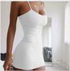 Frühlings- und Sommer-Enges Kleid für Damen, Nachtclub-Hüftkleid, Sexy Trägerkleid, Strandkleid für Draußen.