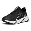 Anta Running Collection Lightweight Cushioning Low top Running Shoes Women's Black Fleece lined 122145523-10