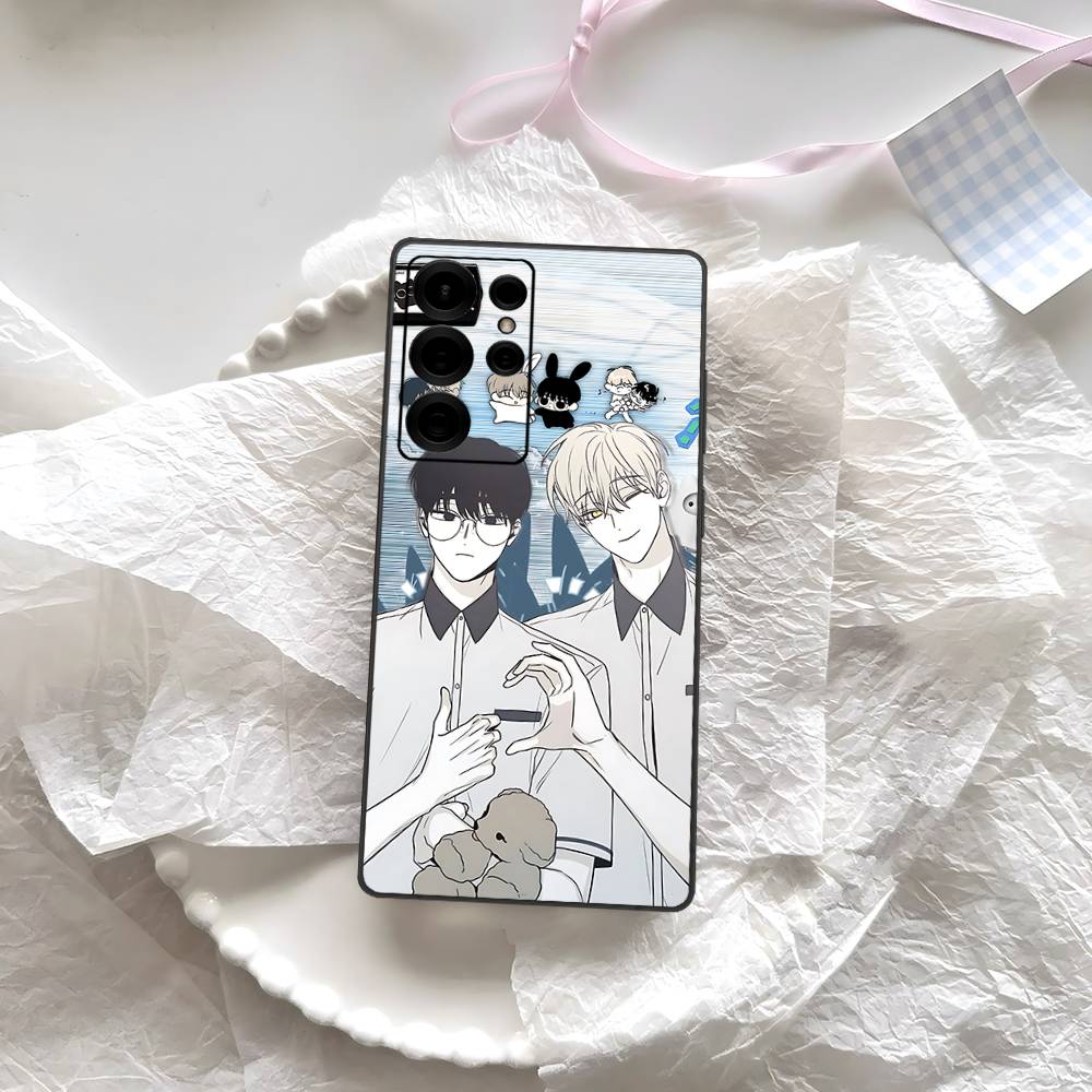 

Check Mate Bl Anime Phone Case For Samsung S 24 Fe 25 Ultra Plus 20 Lite 21 30 22 23 24 22 Ultra 5G Fundas Samsung S24 Plus