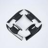 Carbon Fiber Door Handle Bowl Cover Trim For Mitsubishi Eclipse Cross 2018-2022