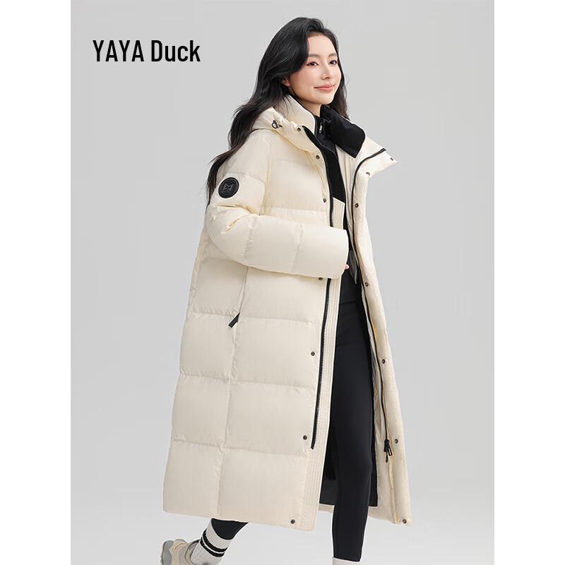 Yaya Women's Long Hooded Down Jacket YE4B715191A