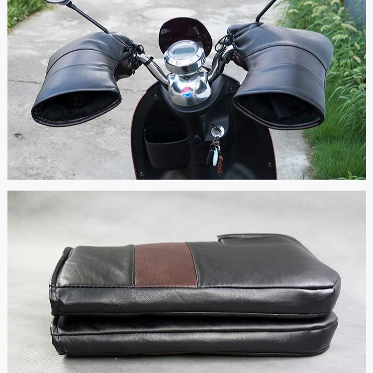 Warm Winter Motorcycle Scooter Bike Handlebars Gloves Hand Muffs Gloves