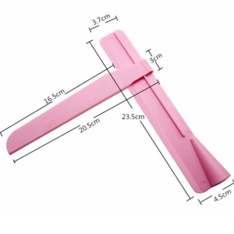 Versatile Adjustable Fondant Cake Scraper With Smooth Edges For Perfect Icing Application