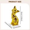 Statua di Gatto Come Regalo Decorativo per Amanti, Carina Statuetta da Tavolo in Resina per Tavolo, Balcone, O