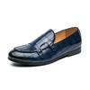 Men's Plus Size Leather Monk Loafers: Double-Stitched, Casual, Sizes 38-48, Perfect for Weddings