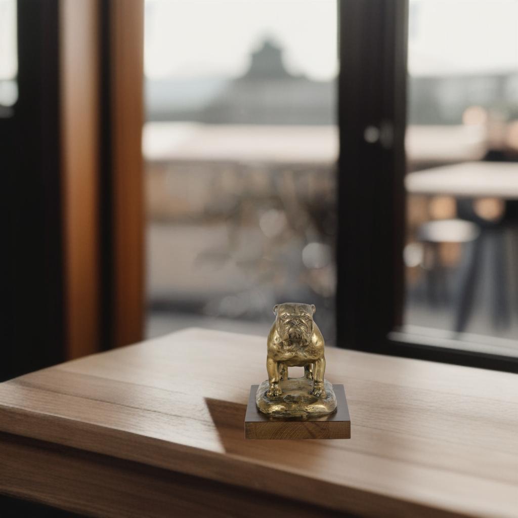 Buldog, Buldog Angielski, Buldog Brytyjski IV - statuetka dla psa, figurka do biura, trofeum na wystawę psów marki Art-Dog