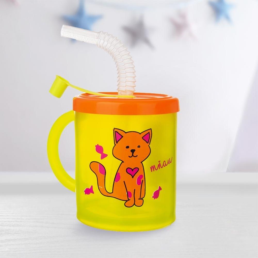 Cup for Child To Drink Drinks Children's Straw Tube Plastic