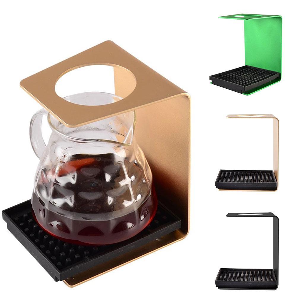Coffee Hand Drip Pour-over Rack Metal Filter Cup Bracket Barista Holder ...