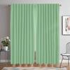 Solid Color Windowpane Drape for Space 2 Panel Kitchen Drapes Divider Household Interior Drapes Halloween Ornament Covers Livingroom
