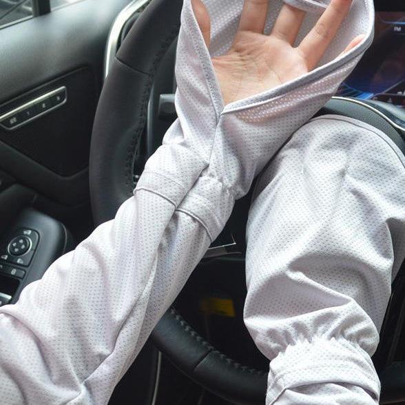 

Women s UV Protection Ice Silk Sleeves: Versatile, Lightweight, and Ideal for Driving, Cycling, and Outdoor Activities. Gray Ice Silk Touch [1 Pair] Upgraded