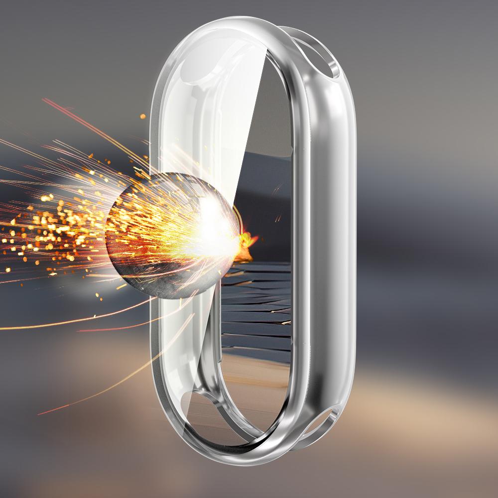 Case For Xiaomi Mi Band 9 Accessories straps All-Around Soft TPU Bumper shell Screen Protector MiBand 9 watch cover protective