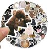 60pcs Ins Style Modern Fashion Classic Stickers Aesthetic Phone Wall Scrapbook Motorcycle Waterproof Sticker for Kids Toys Gifts