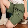 New MLB Cargo Shorts Unisex Light Khaki 3ASMB0643-50KAL