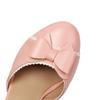 Fashion Spring Sweet Women Hght Heels Sandals Fashion Pink Beige Black Heels Wrap Toe Lolita Pumps For Girls Bow-tied Party Dress Shoes