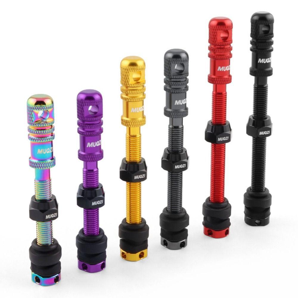 45mm Length Tubeless Presta Valve Stem Tubeless Design Bicycle Air Nozzle Bicycle Accessories