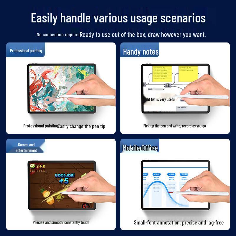 Kompatibler Stylus für Huawei MatePad 11.5S, Air, Honor V8 Pro/X8/X9 und Universal Xiaomi SE