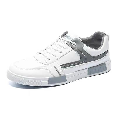2025 New Leather Versatile Casual Simple White Board Shoes for Youth Sports Men's Shoes