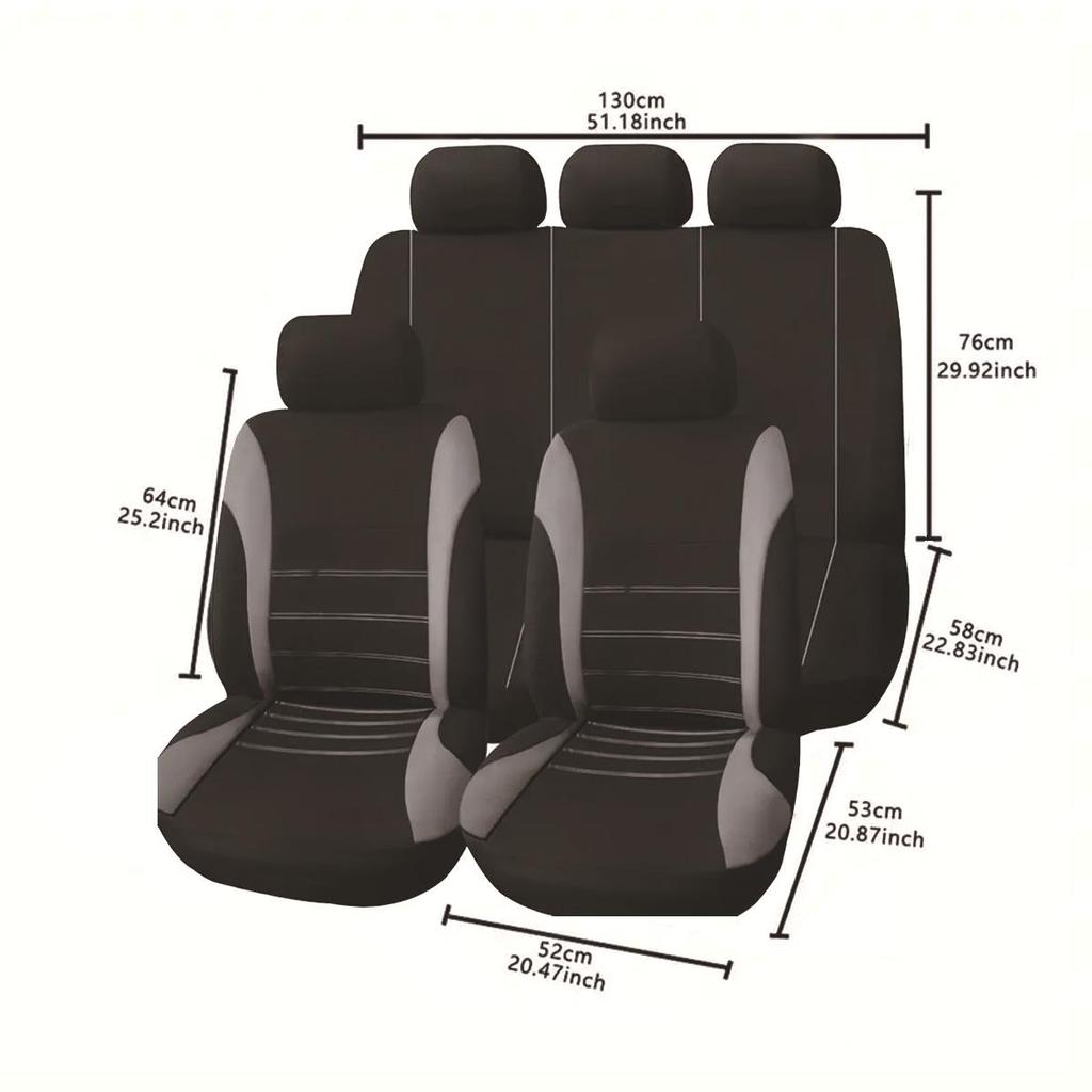 New Hot-Selling Universal Seven-Seater Waistline Seat Covers for All Seasons