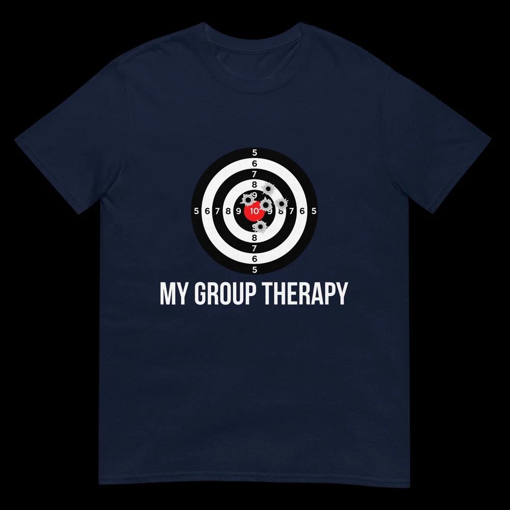 T-shirt Terapia di Gruppo con Armi Campo di Tiro