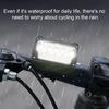 Bicycle Headlight Digital Display 5 Modes Adjustable Lightweight Waterproof Rechargeable MTB Road Mountain Bike Night Riding LED Front Lamp