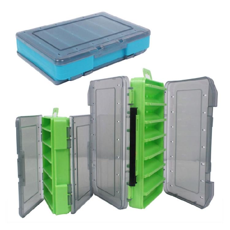 Fishing Tackle Storage Box Visible Case Tackle Box Universal Multi Compartment Fishing Lures Baits Hooks Container Case