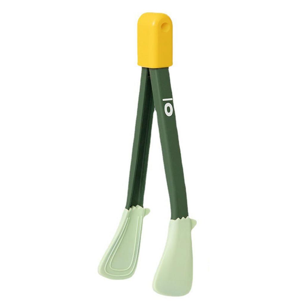 Silikon Anti-skolding Matklype Multifunksjonell Høytemperaturbestandig Grill Biffklype Praktisk Kjøkkenverktøy