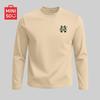MINISO Men's Pure Cotton Long Sleeve Casual Tee