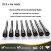 M12 Waterproof Nylon Sensor Cable: Overmolded, Unshielded, Solderless Single-Head Straight Connector