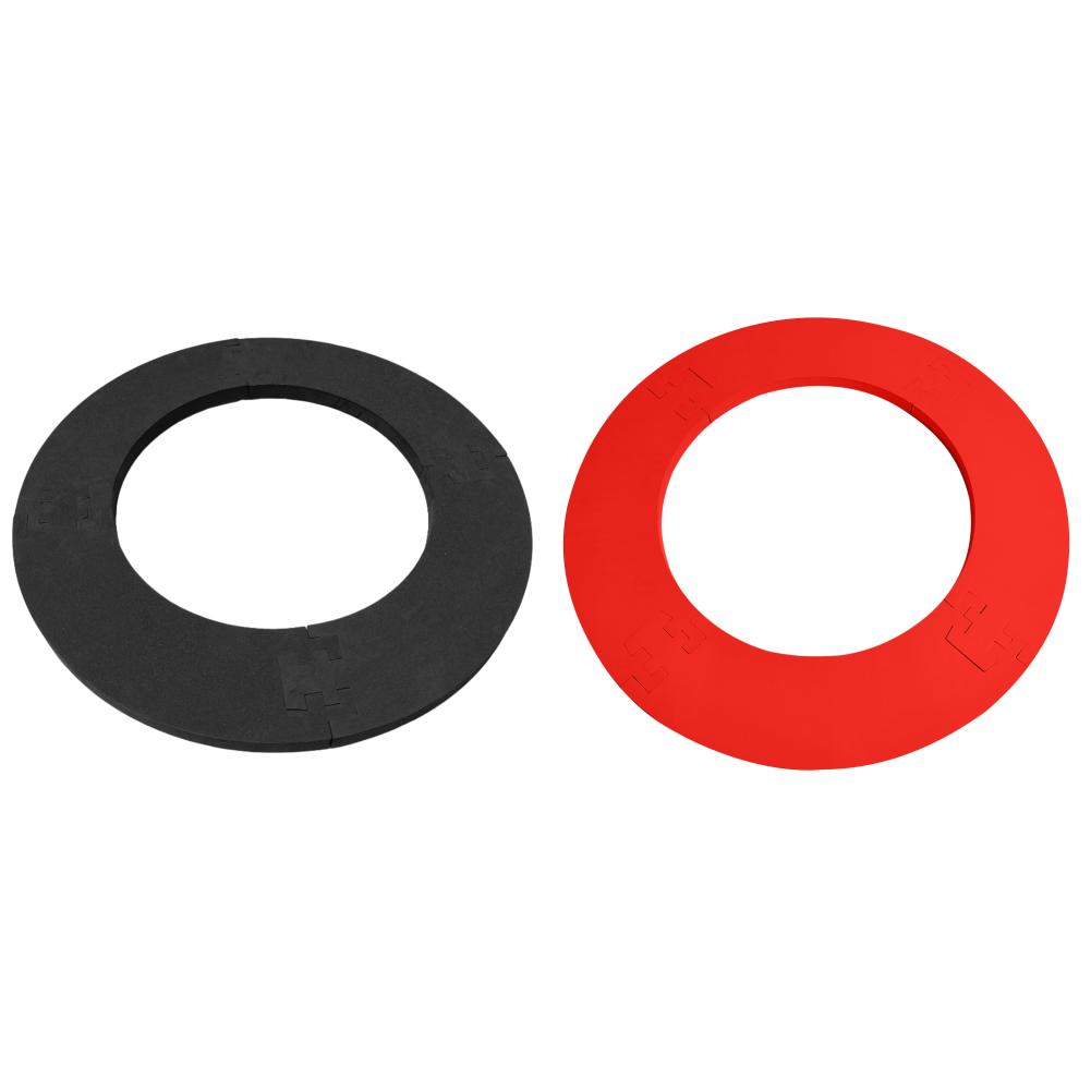 EVA Dartboard Surround Jigsaw Ring Design Dart Board Ring Removable Splicing Dart Board Wall Protector Dart Accessories