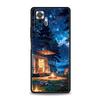 OO0724_Combi Van Car Outdoor Camping Phone Case For Xiaomi Redmi Note 14 13 5G 10 11 12 Pro Plus 4G 14C 13C 12C 10C Black Cover
