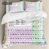 Periodic Table Duvet Cover Science Bedding Microfiber Chemistry Lovers Learning Decor For Kids Teens Adults