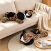 Calico Cat Plush Doll 40 60 80cm Multi Size Extended Paws Soft Huggable Animal Toy Bedroom Comfort Companion Gift Soft