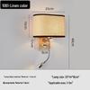 European LED Wall Lamp: Wooden Craft Bedside Light for Hotel or Bedroom
