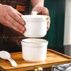 Zhi Shi Court Style Bone China Stew Pot