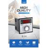 TED 72*72mm K J PT100 Type AC220V 110V 24V 380V Knob 0-100 300 400 600 Degree Digital Thermostat Powered Temperature Controller
